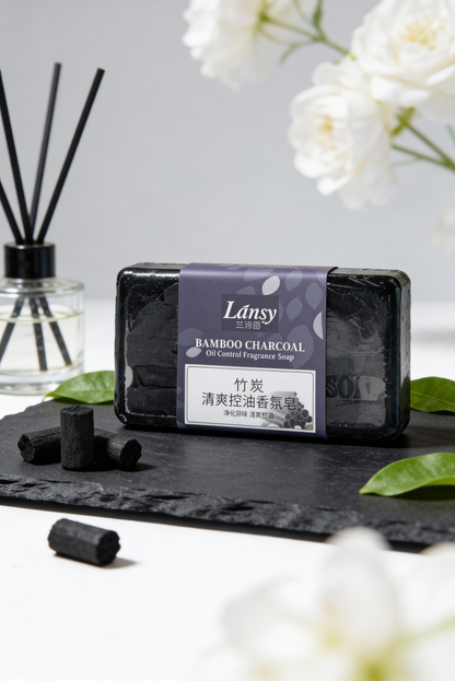 Natural Bamboo Charcoal Soap
