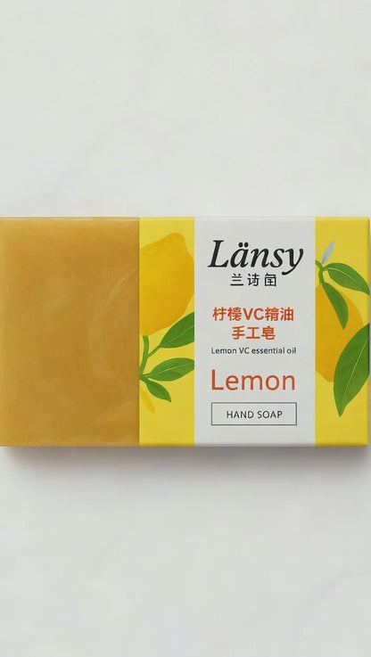 Lemon Vitamin C Handmade Soap Bar